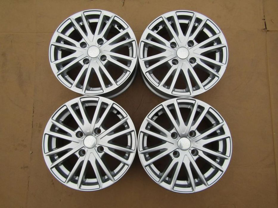 4x nowe felgi 15 kia carens cerato clarus jojce / hyundai coupe lantra matrix volvo v40