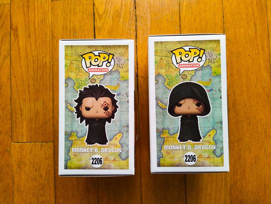 Funko Pop! One Piece Monkey D. Dragon bundle 2206