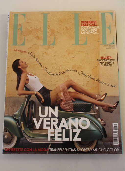 Revista elle Un verano feliz Almada, Cova Da Piedade, Pragal E