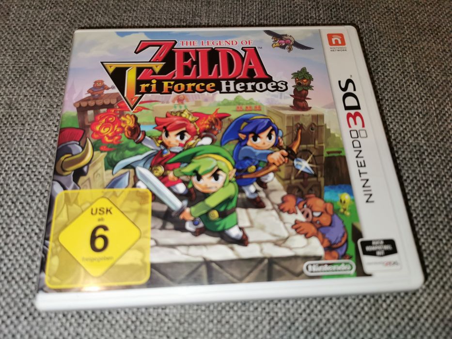 Zelda Tri Force Heroes 3DS Nintendo gra ANG (możliwość wymiany) sklep Ursus