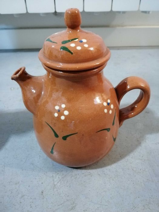 jarras de barro vidrado