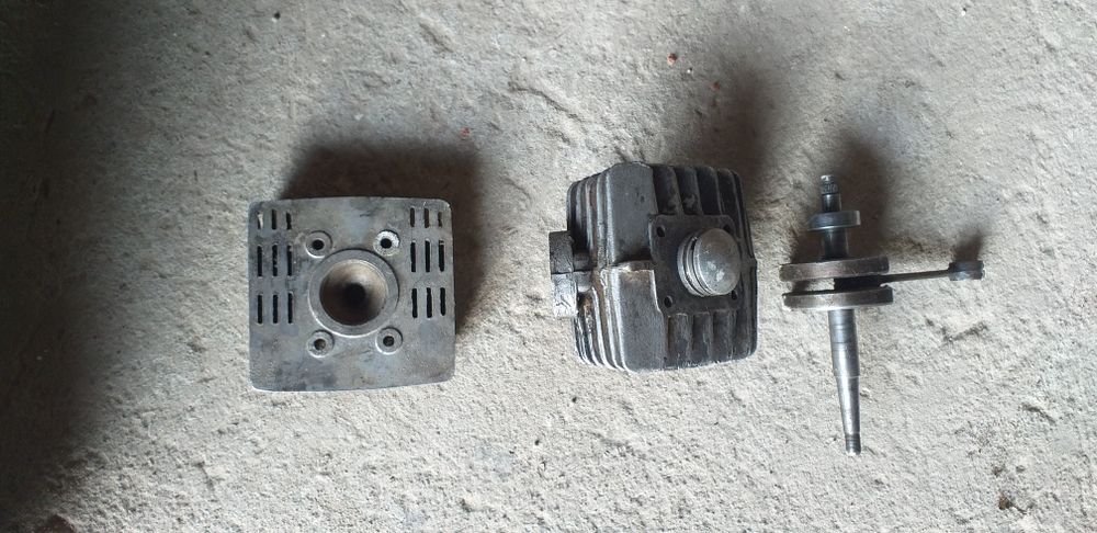 Karter wał głowica cylinder ogar 205