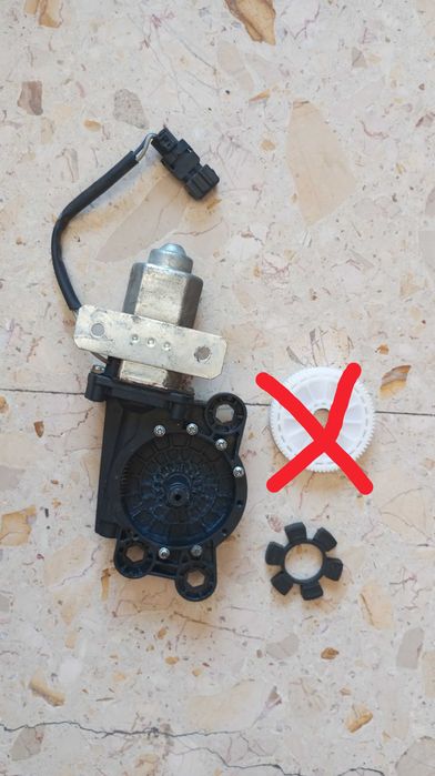 Elevador e motor vidro Dir. VW Caddy 2II 9K9A