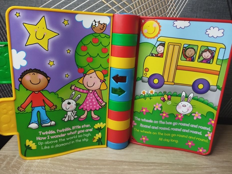 Vtech книжка музикальна книжечка