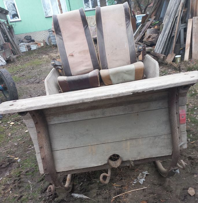 Сани кінні,бричка