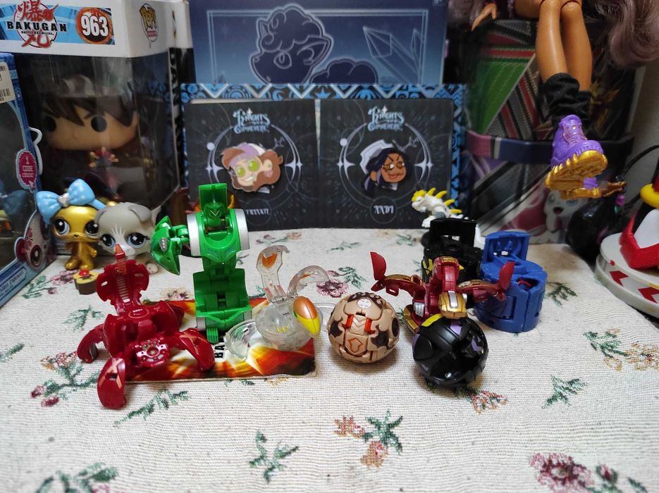 Bakugan zestaw uszkodzony