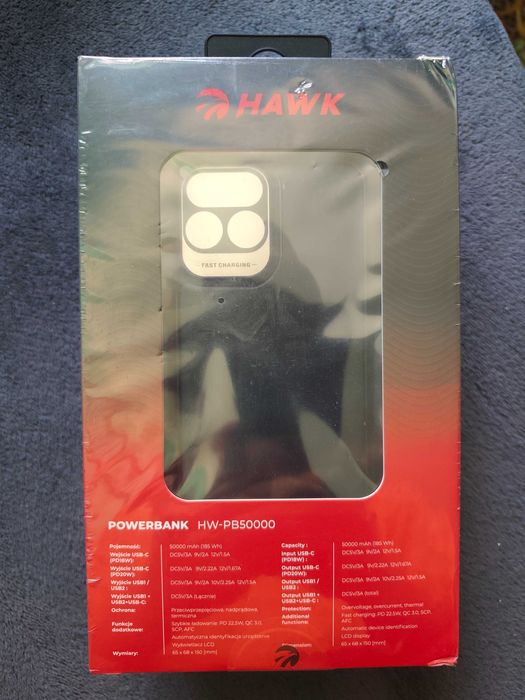 Павербанк HAWK на 50000mAh
