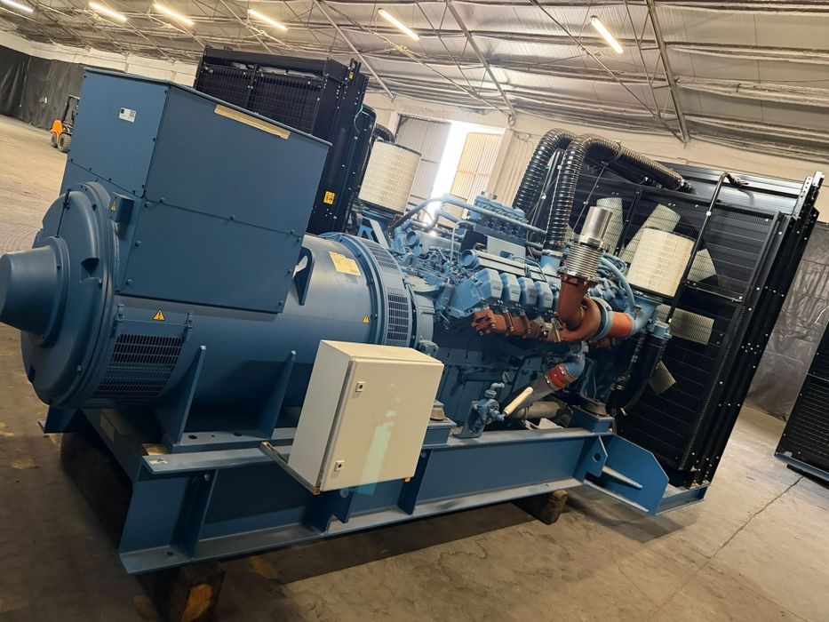 Agregat prądotwórczy 640kW stamford MTU