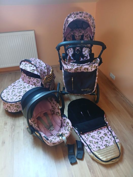 Cybex Priam Jeremy Scott Cherubs Pink Zestaw XXL