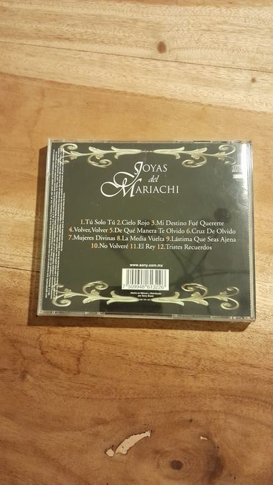 Cd Joyas del Mariachi Clásicas Rancheras