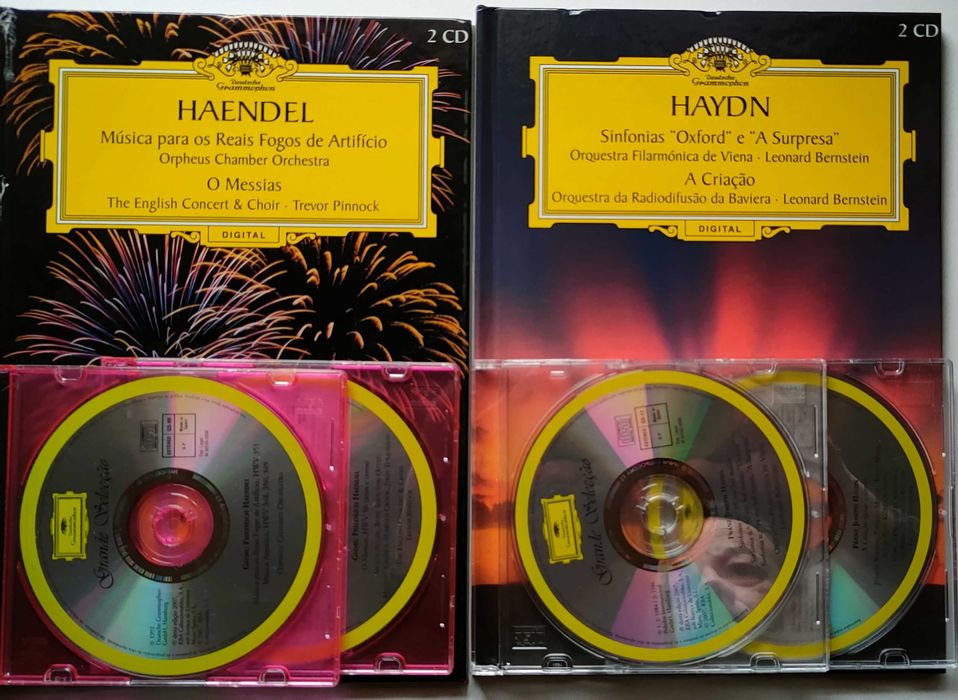 Coleção completa 40 livros+80cds Deutsche Grammophon