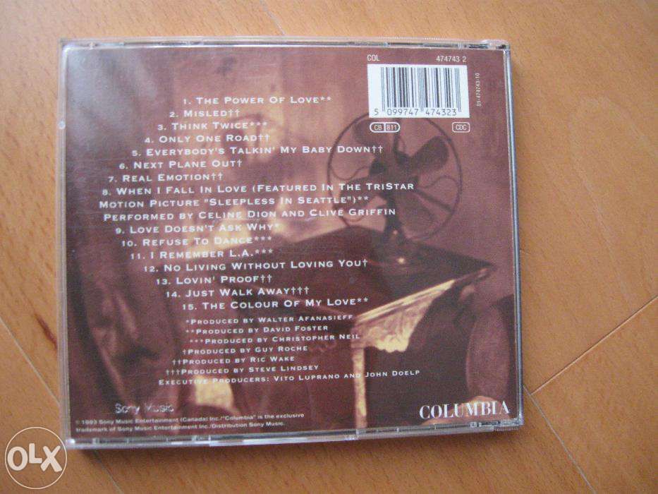 Celion Dion - The colour of my love