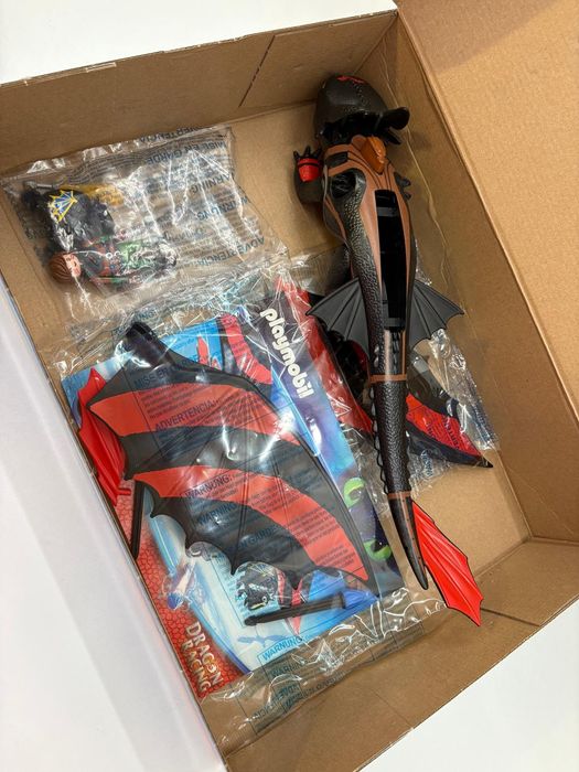 Playmobil 70727 dragons jak wytresować smoka Szczerbatek i Czkawka
