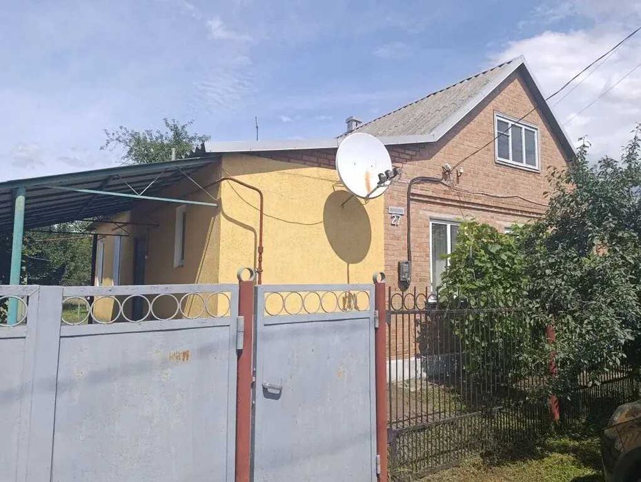 Великий добротний будинок у передмісті