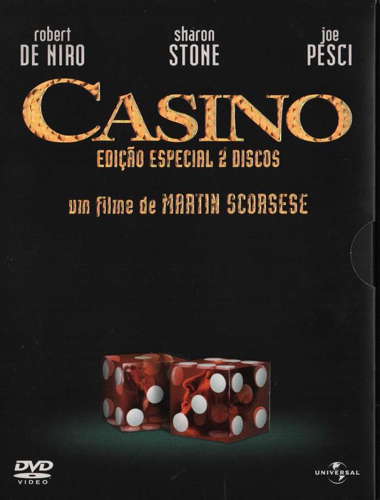 Dvd Casino - drama - Robert DeNiro/ Sharon Stone/ Joe Pesci - 2 dvd's