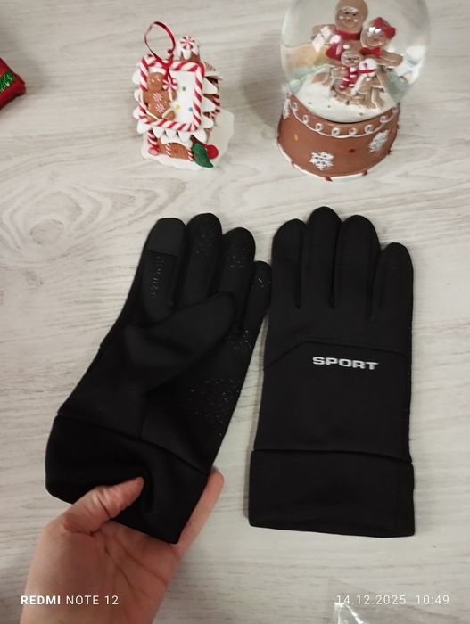 Rękawiczki męskie zimowe L