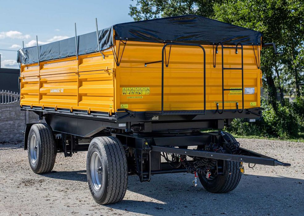 1 Przyczepa Rolnicza OHLER , Kassbohrer HL HW 8011 Ładowność 14 t
