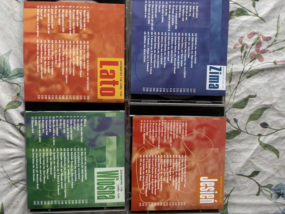 Plyty cd wiosna lato jeseień zima cd