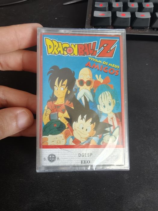 Cassete Dragon ball Z Vivam os meus amigos nova e selada 1997