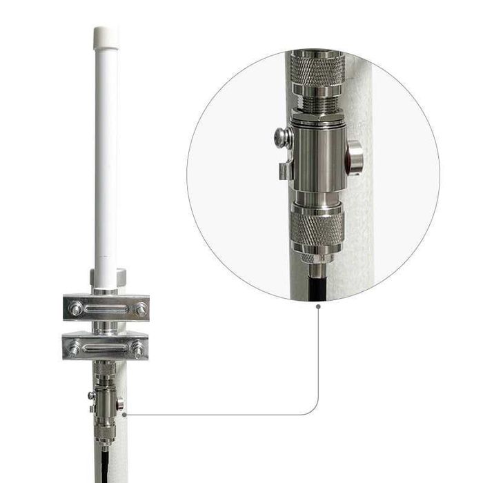 Lighting Arrester 0-6G N Male to N Female / Surge Protector
