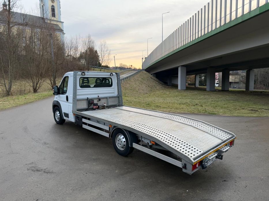 Fiat ducato 2.3  pomoc drogowa autolaweta led nawi
