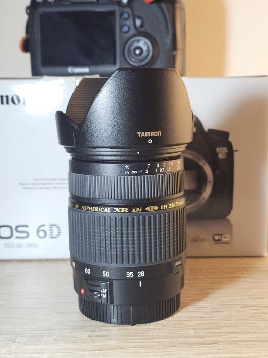 Lente Tamron 28-75 f2.8 como nova (EF)