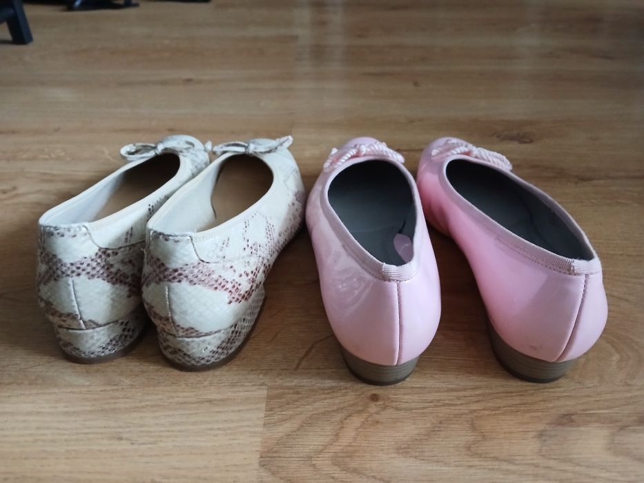 Buty baletki zestaw