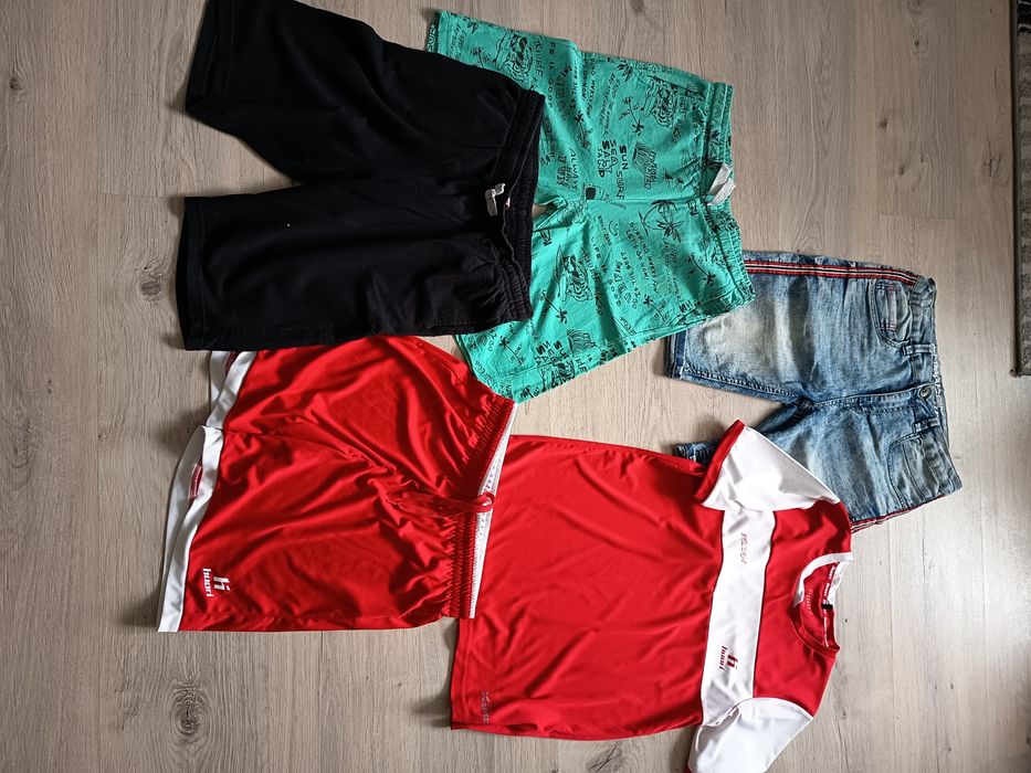 Mega paka paczka zestaw 25 szt.ubrań dla chłopca 158-164+ nowe buty