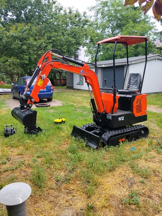 Minikoparka nowa