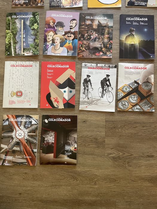 51 números da Revista Clube do Colecionador