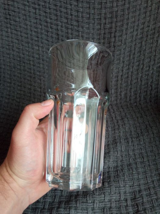 Кухоль, большой стеклянный стакан 600 мл