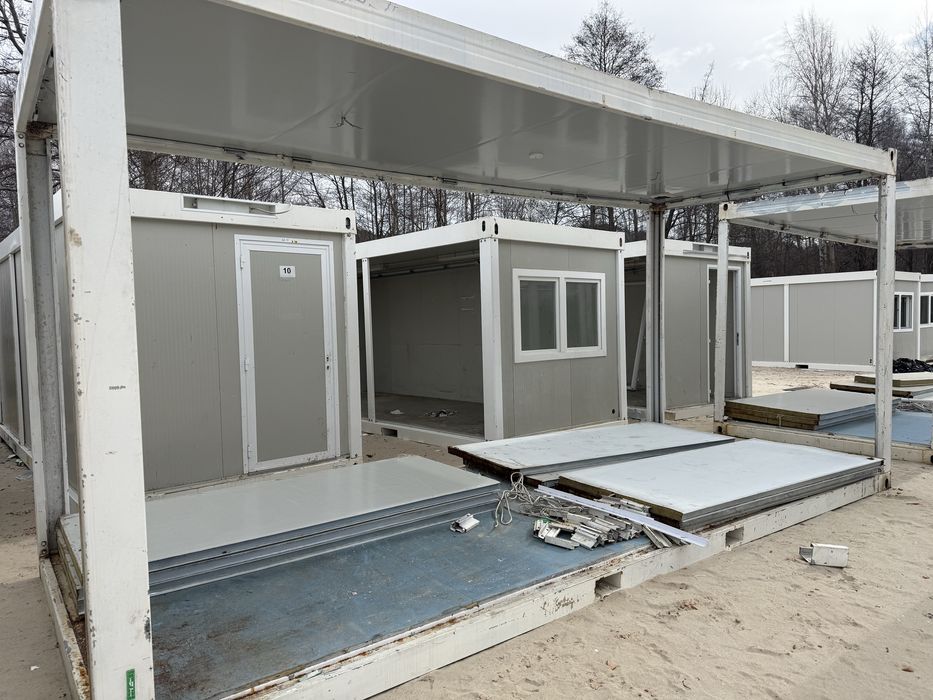 Kontener  Kontenery rama  ramy solidna  2,86 wysoka !!