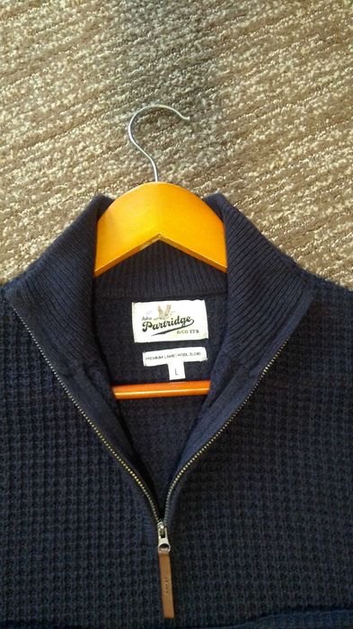 50% вовна!!! Гольф з воротником поло John Partridge. Светр джемпер wool HAMMOND 80 % вовна