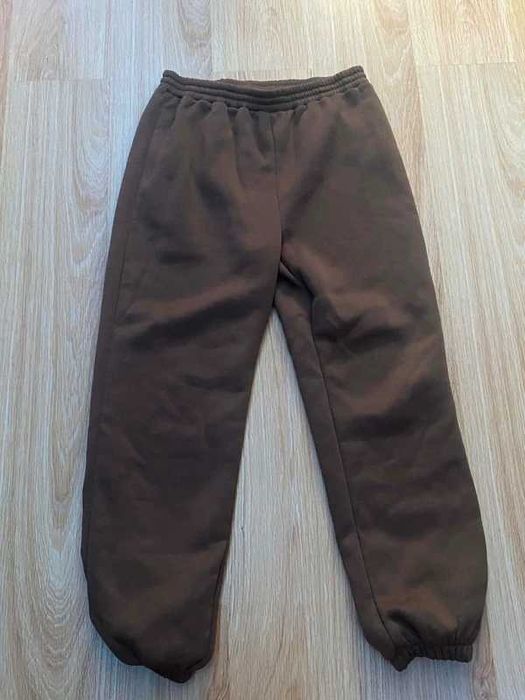 Spodnie Dresowe Unisex Brązowe L