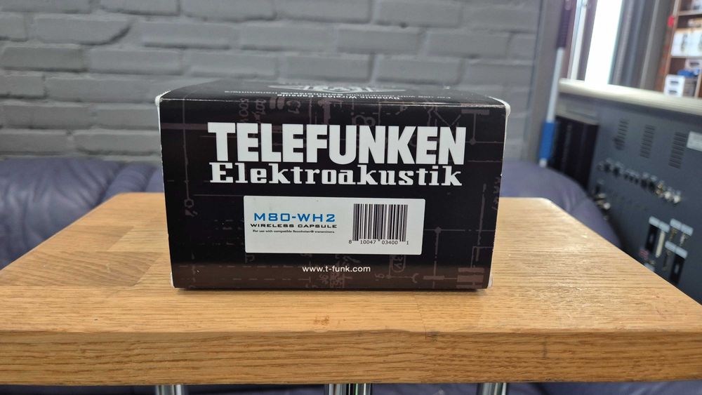 Капсулі Telefunken M80 / M81WH для радіосистем Shure, Sony, Sennheiser