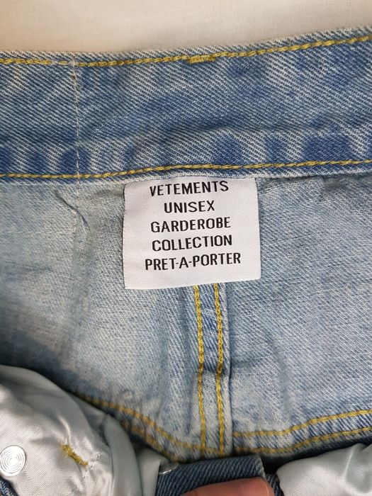 [БЕЗ ПРЕДОПЛАТ!] Джинсы Vetements