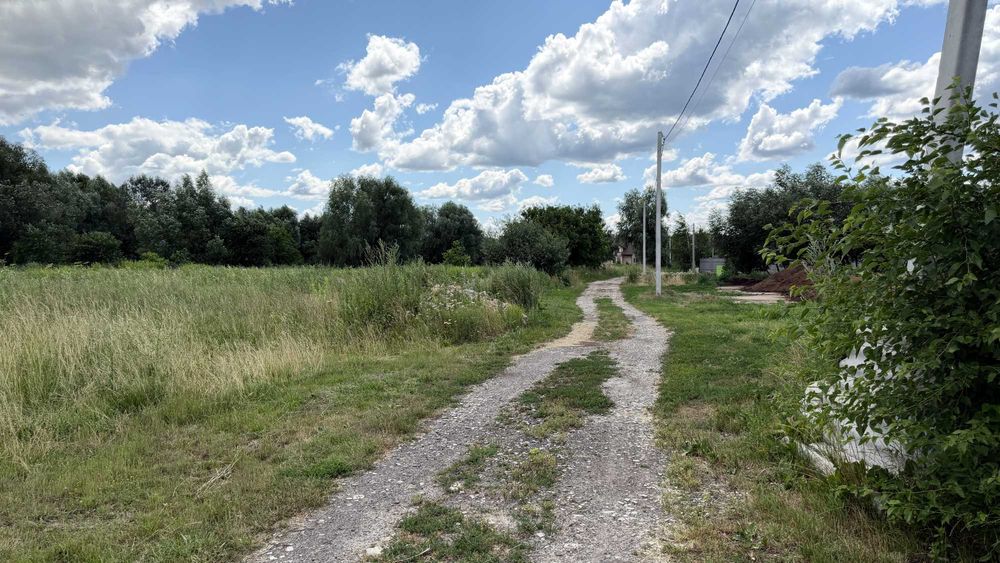 Продаж земельної ділянки 10 соток під забудову Требухів Броварський район