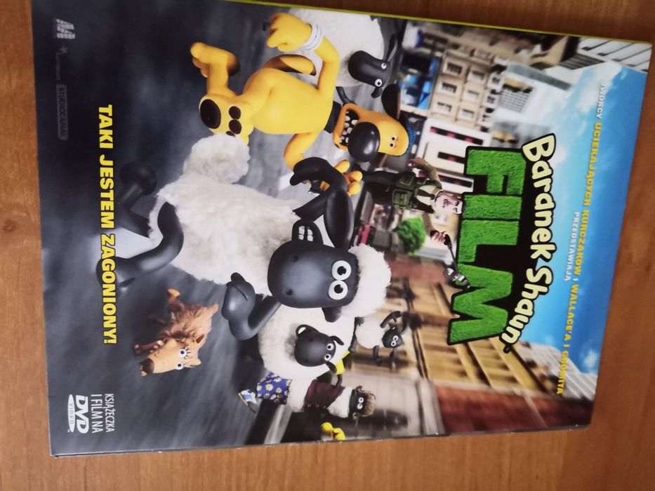 Baranek Schaum - ksiazeczka z filmem dvd