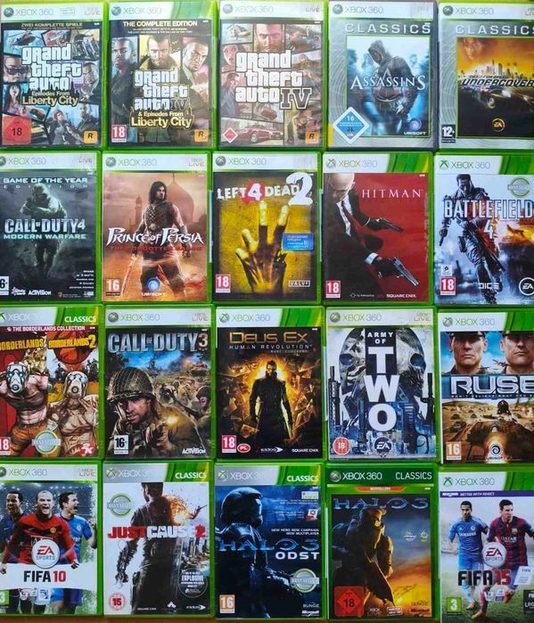Дискі ігри Xbox 360 LTтешкі розпродаж