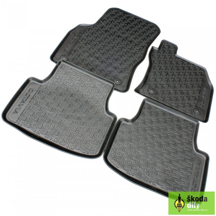 Conjunto tapetes skoda octavia 3