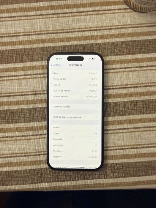 iPhone 15 256GB Desbloqueado