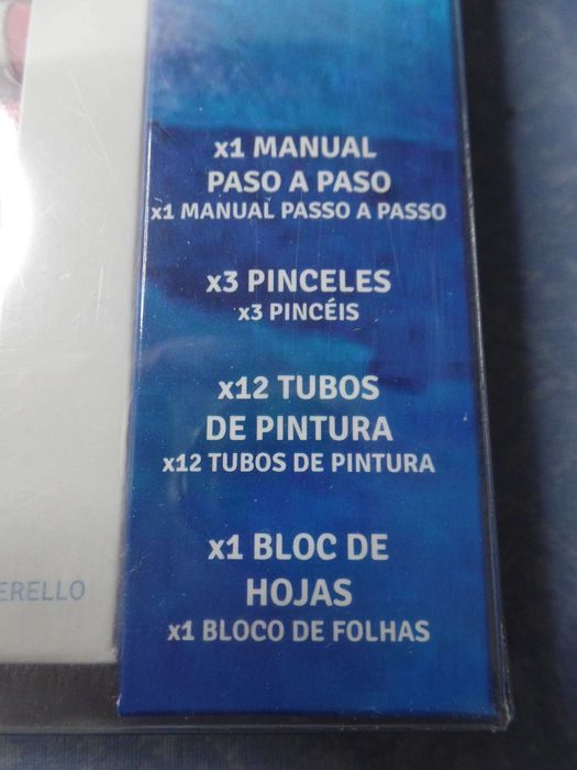 Conjunto de Aquarela Novo/Selado (897)