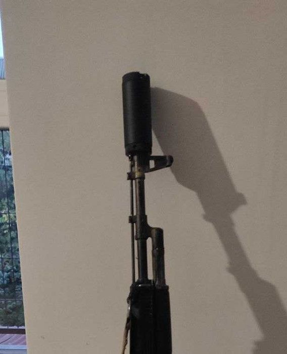 Саундмодератор-Пламегаситель 2в1  АК74 AR15 АР15 5.45 5.56 7.62 .223 .