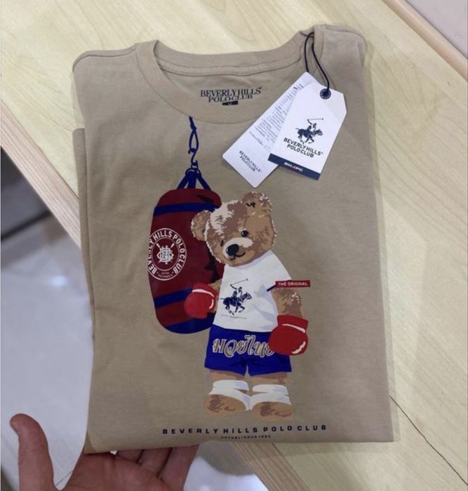 Футболка polo bear ralph lauren унісекс футболка з ведмедем.футболка