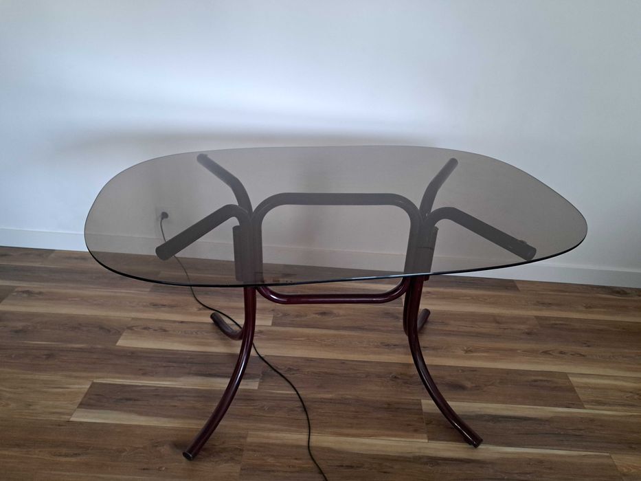 mesa de sala em vidro