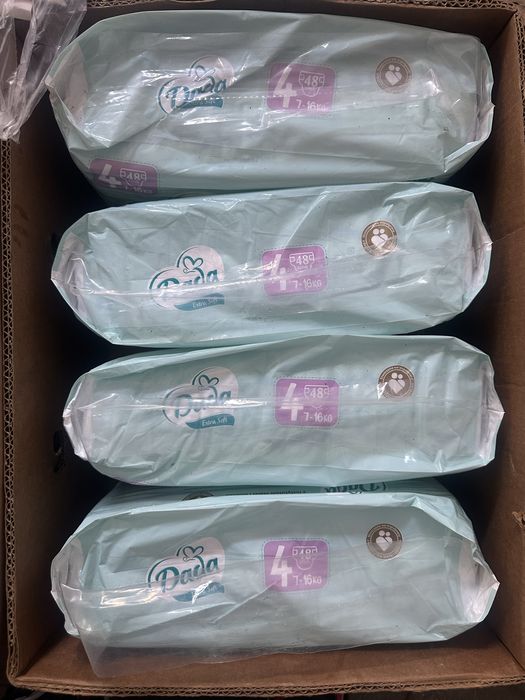 Pieluchy dla dziecka pampersy dada rozmiar 2 3 4 6
