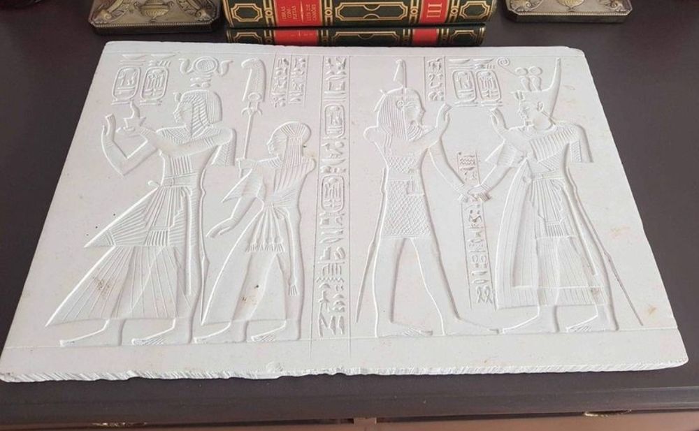 Egyptian Gypsum Plaque