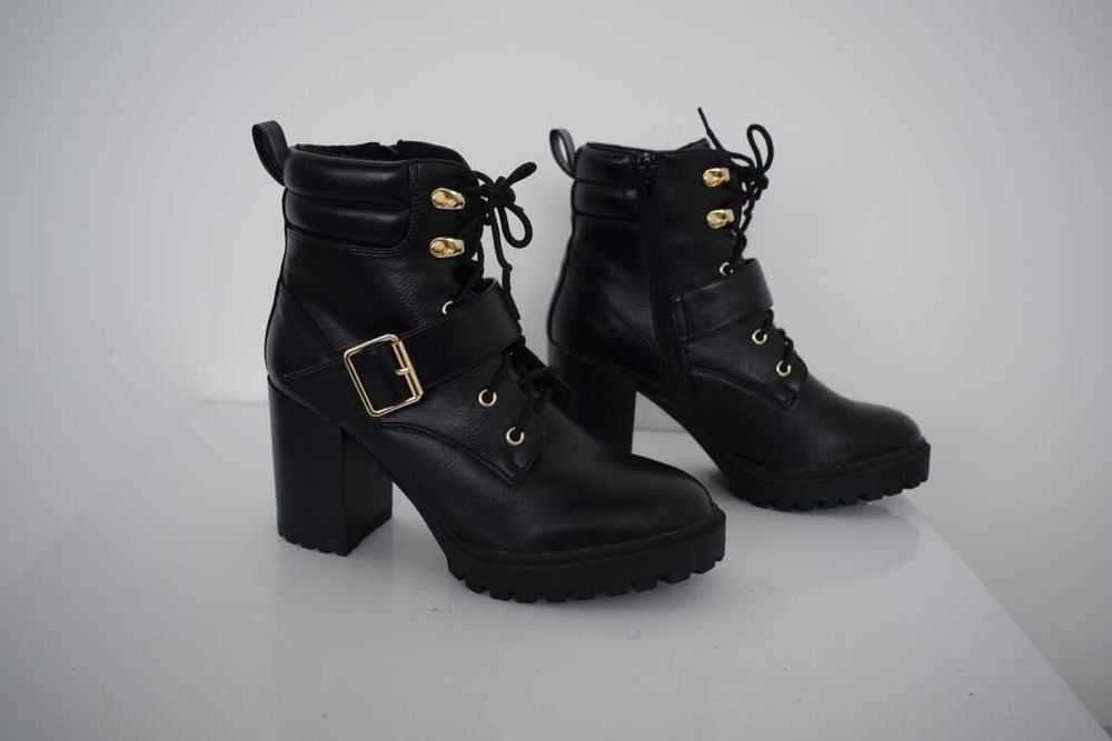 Sprox buty botki czarne 39