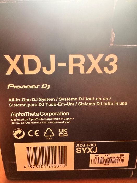 Mesa de mistura  Pioneer DJ    XDJ-RX3