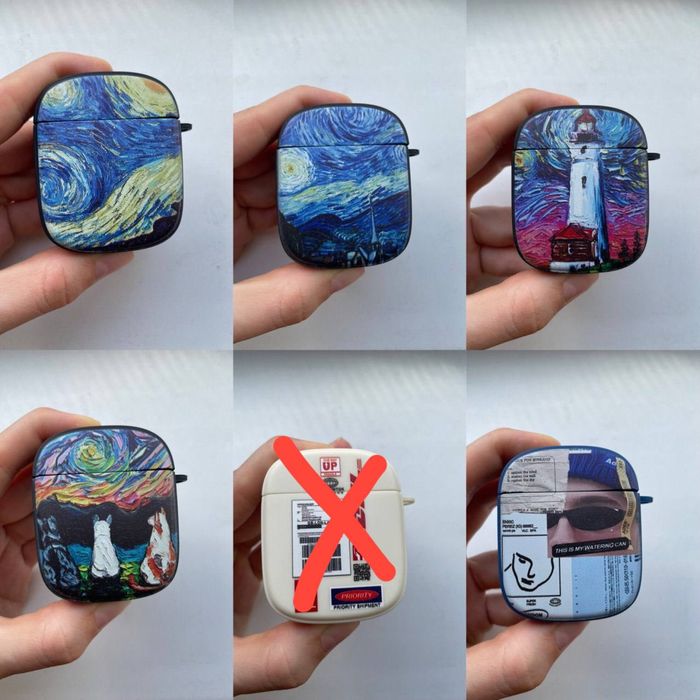 Чохол чехол для навушників Airpods 1 2 Airpods Pro 2 silicone case